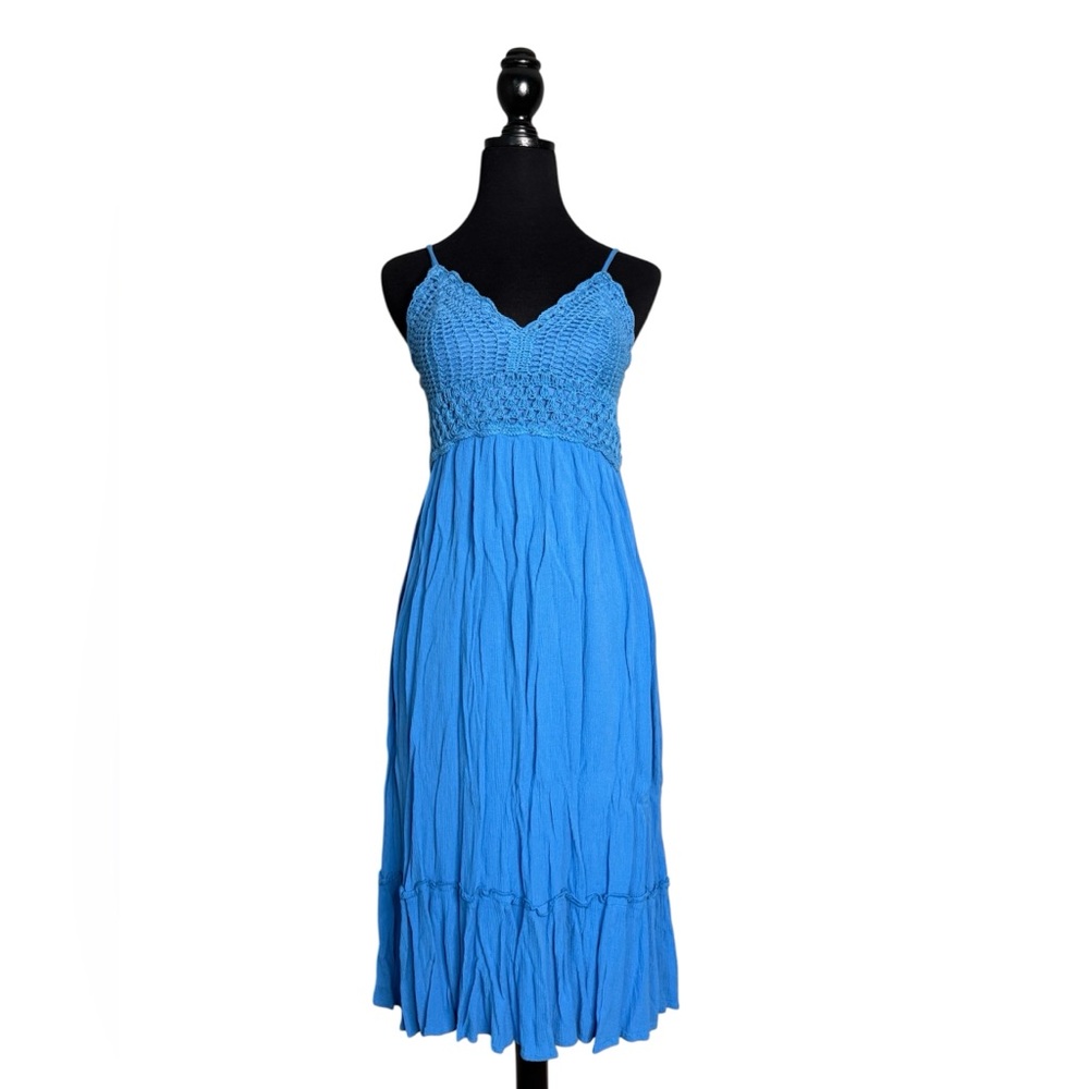 Chic Blue Maxi Dress